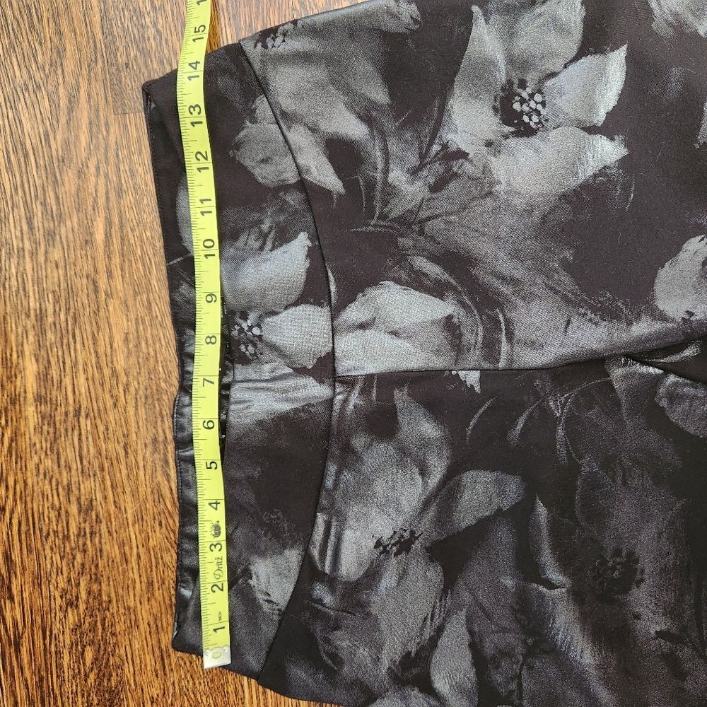 Insight Athletic Leggings Floral Foil Printed Womens 6 - Picture 8 of 10
